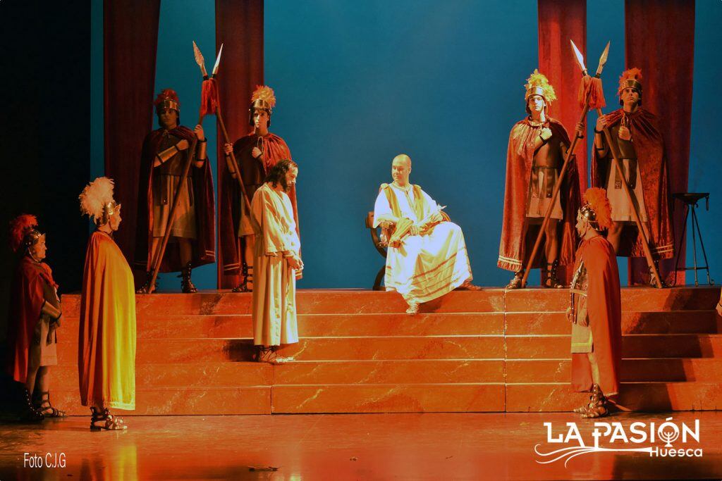 Repesentación de La Pasión en Huesca