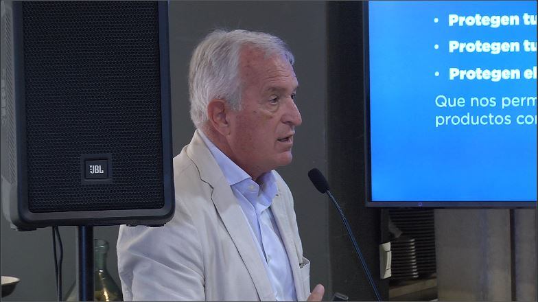 Gabriel Ocaña, representante de INTERFISH-España en la presentación de la campaña