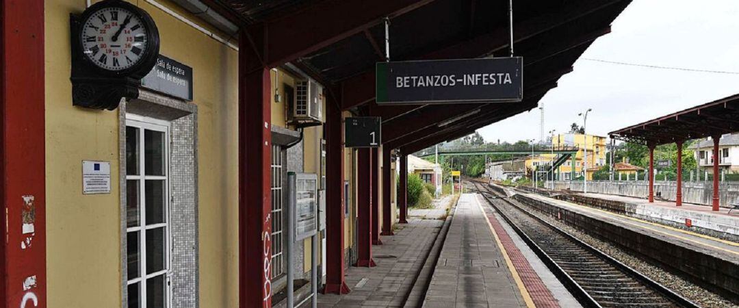 Estación de tren de Betanzos