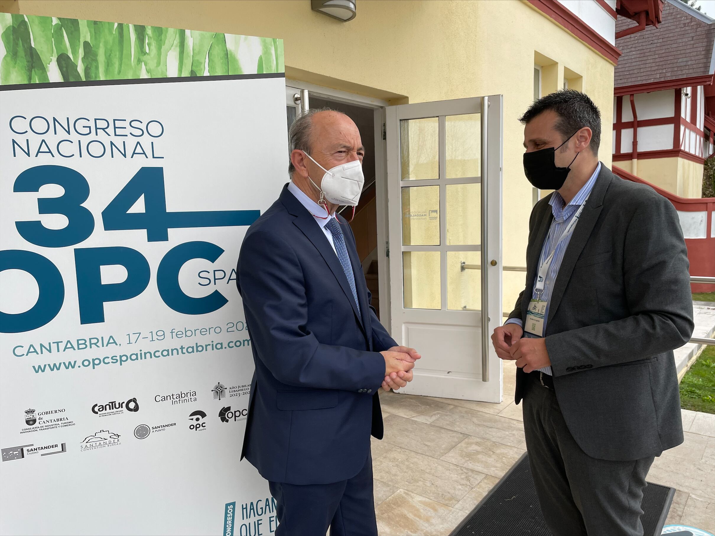 Carles Molina en el congreso en Cantabria