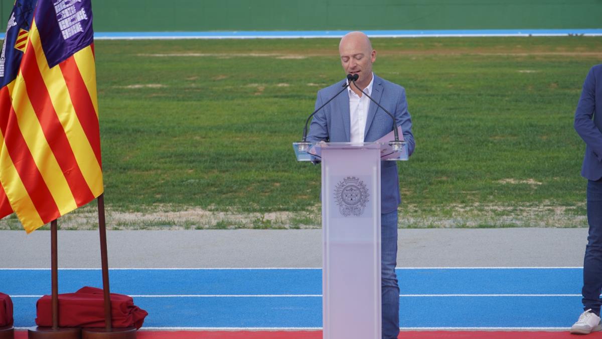 El president del Consell Adolfo Vilafranca aprova 150.000 euros per a instal·lacions esportives  a Maó.