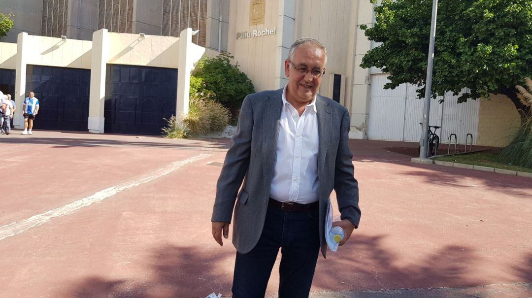 Quique Hernández, tras dimitir como presidente del Hércules CF