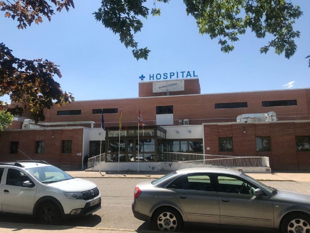 En el Hospital de Medina del Campo se guarda silencio sobre todo lo acontecido en los últimos días