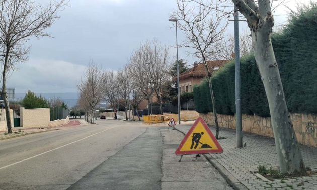 Avenida de Guadalajara en Cabanillas