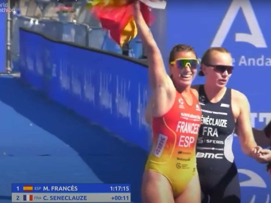 Marta Francés, campeona del Mundo de Paratriatlón