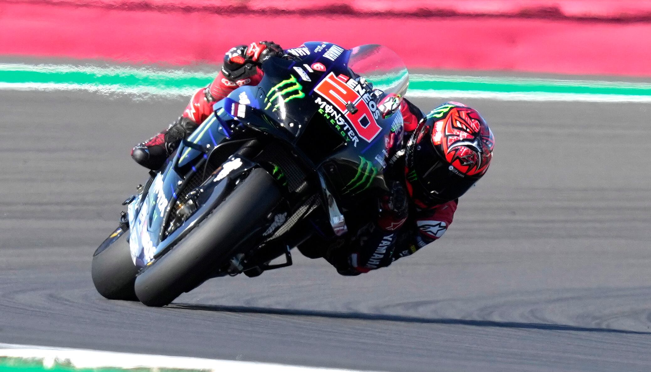 Fabio Quartararo durante el último gran premio de MotoGP EFE/EPA/ANDREW YATES