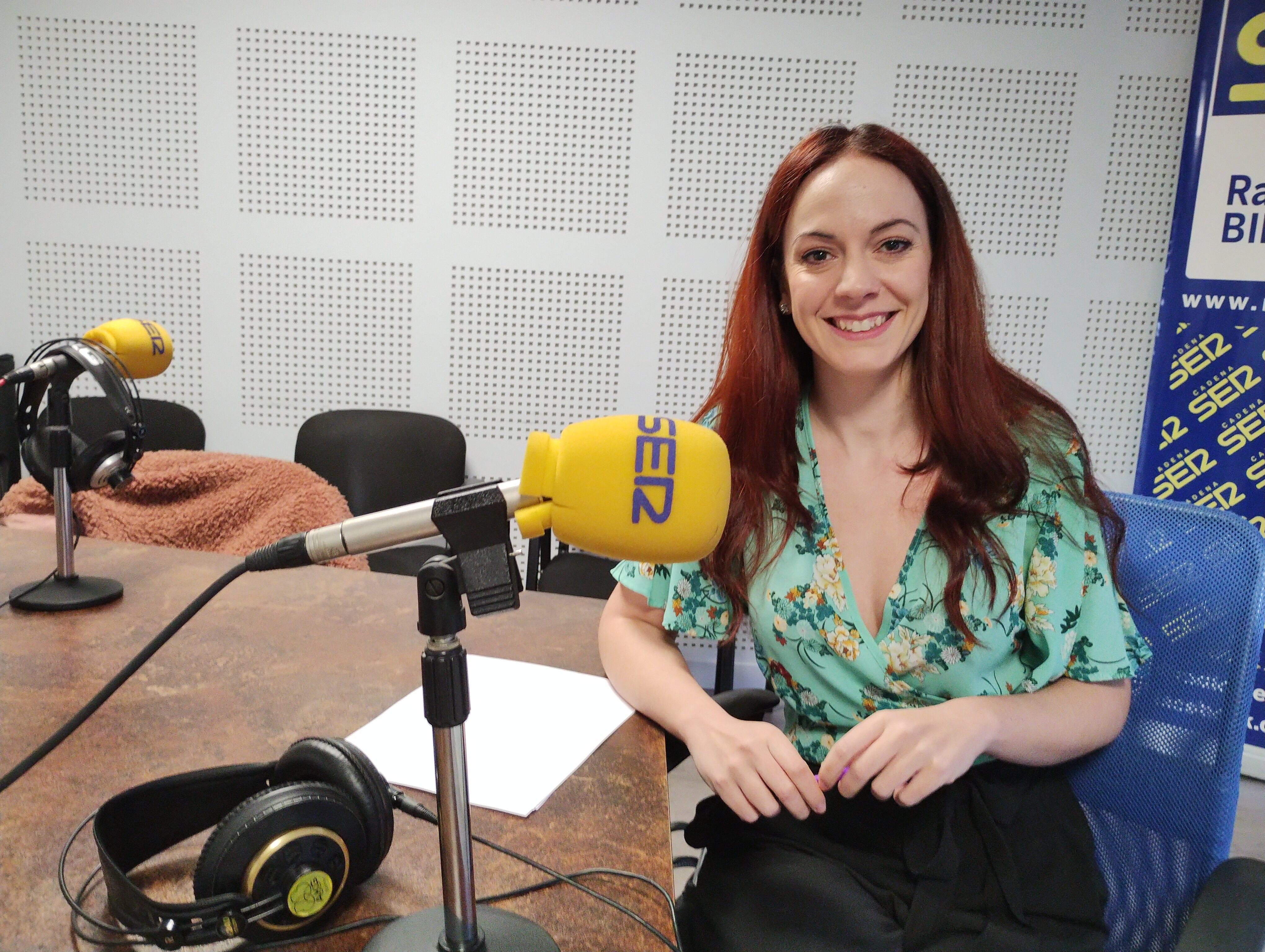 Lorena González, en Radio Bierzo