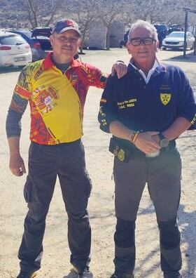 José Vicente Turiégano y Óscar Aladrén del CT Loreto