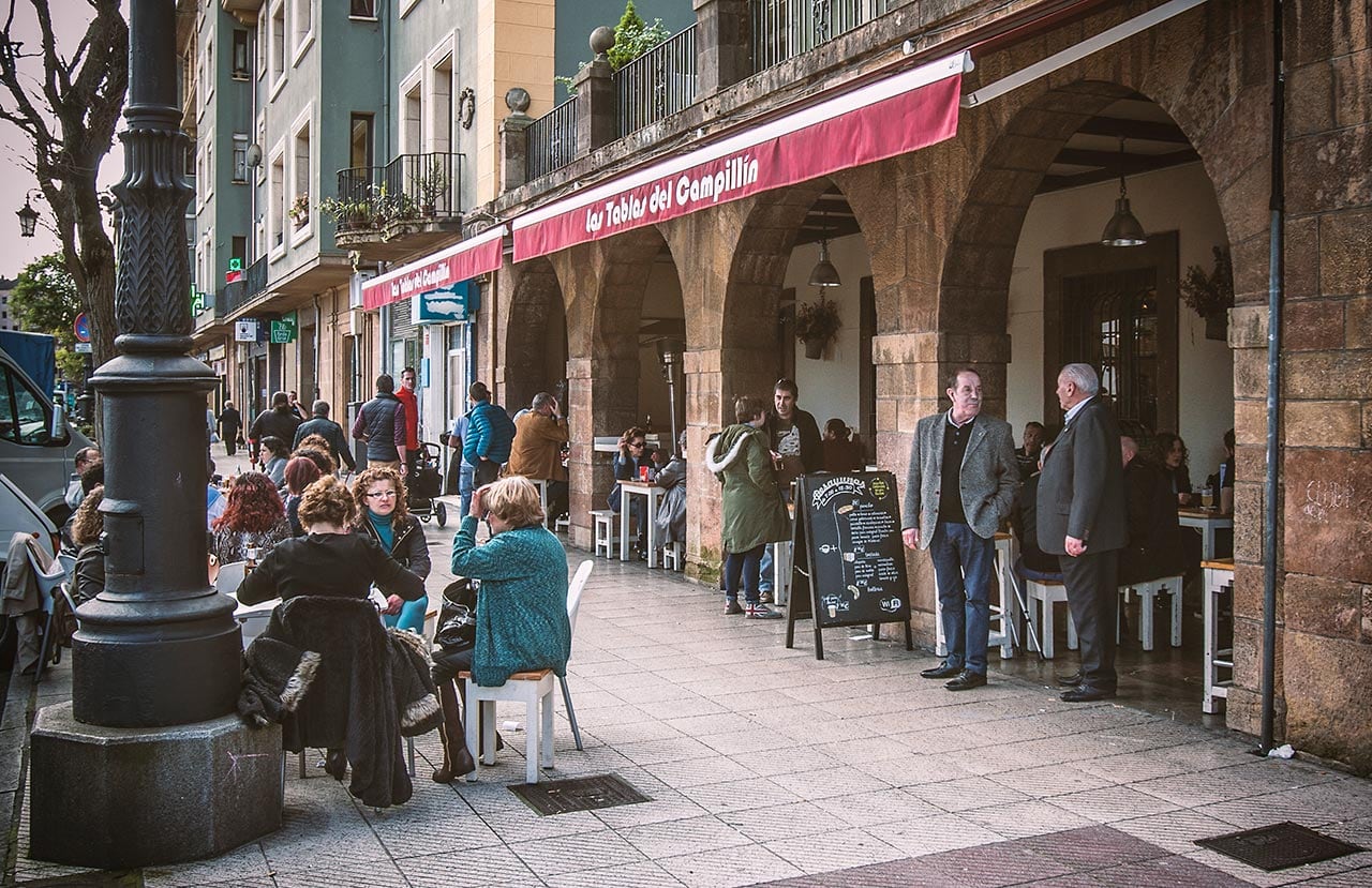 Exterior del Restaurante Las Tablas del Campillín, en Oviedo