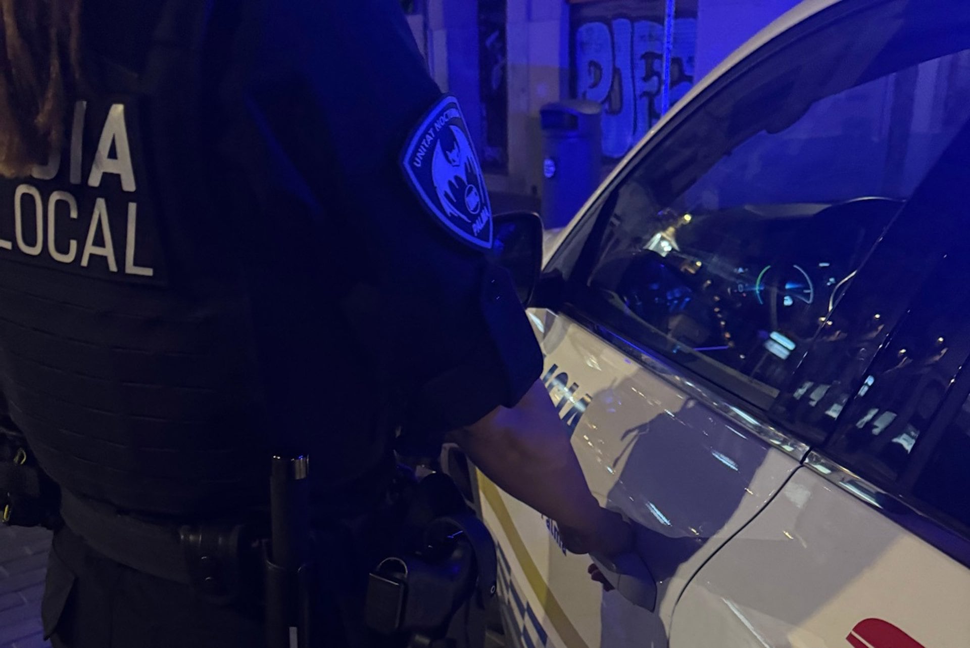 Vehículo implicado.- POLICÍA LOCAL DE PALMA