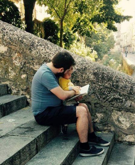 Foto galardonada con el primer premio en el concurso &#039;Cuenca Objetivo Lectura&#039; de 2016.