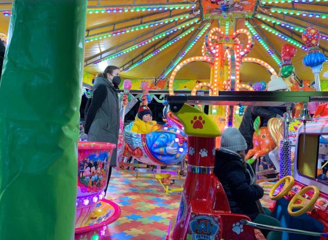 Los niños volverán a disfrutar de las atracciones de feria en Navidad