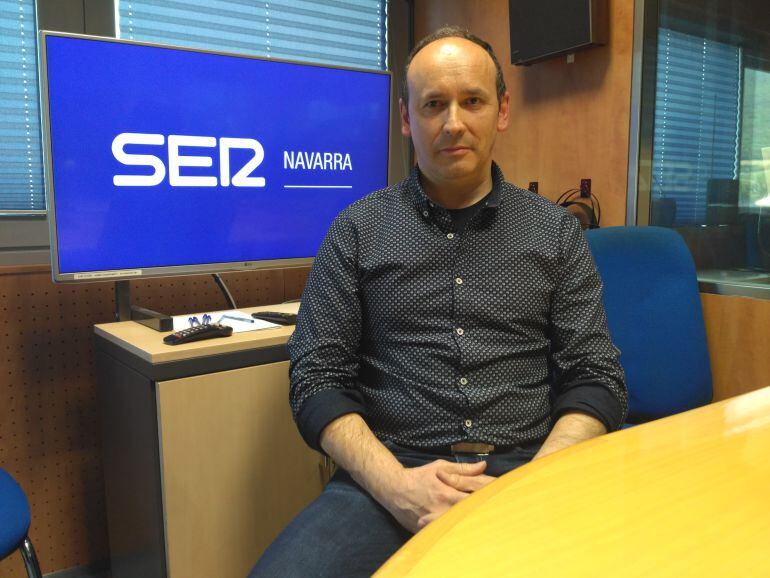 Iñaki Ansorena, gerente de Maderas Ansorena, de Lekunberri. 