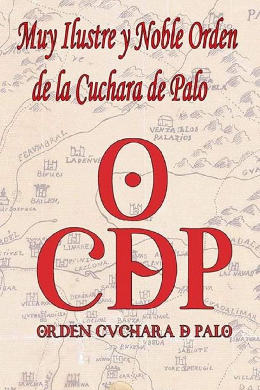 Cartel Orden Gastronómica de la Caballero de la Cuchara de Palo.