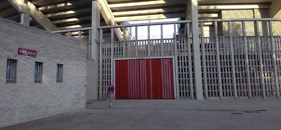 Exterior de la plaza de toros de Getafe