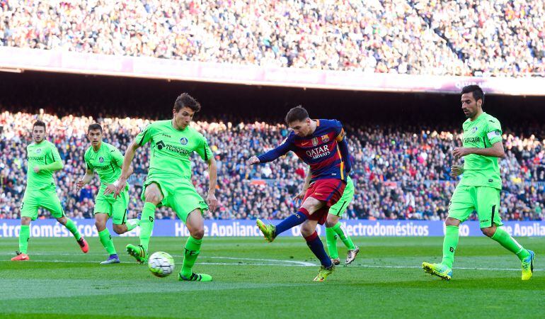 La última vistia del Getafe C.F. al Nou Camp se saldó con un 6-0