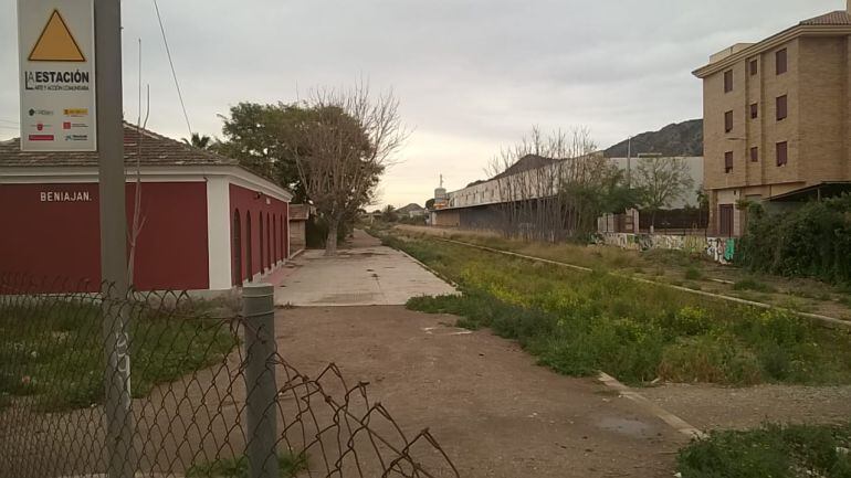 La Vía Verde a su paso por Beniaján