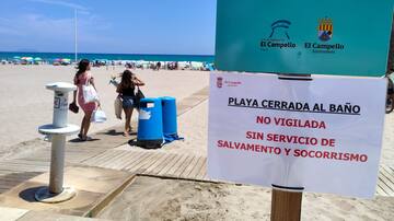 El Campello sigue sin socorristas en sus playas y el Ayuntamiento propone servicios mínimos