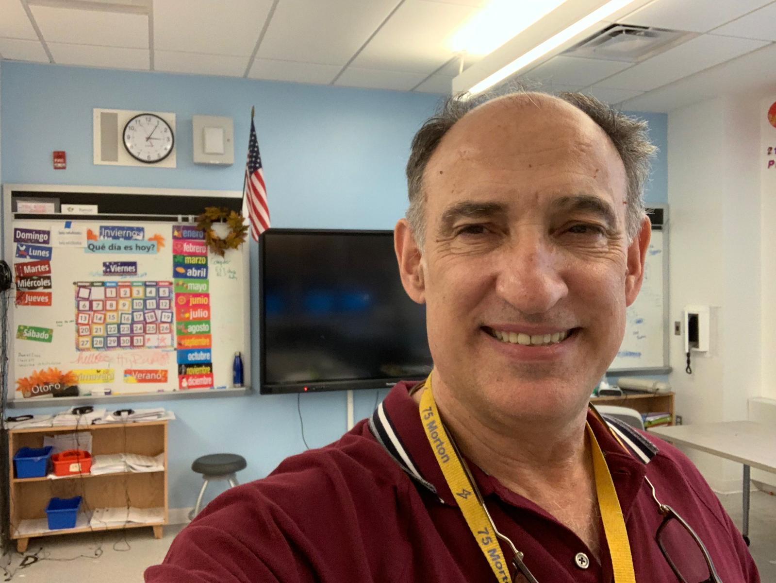 Moncho, ⁠en su etapa de profesor en Los Ángeles