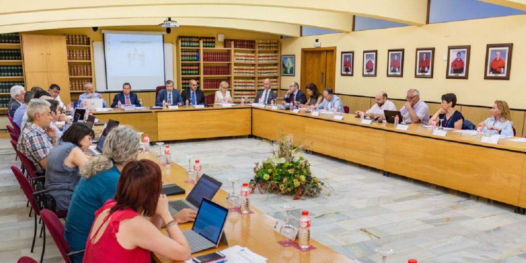 Reunión del Consejo de Gobierno de la Universidad de Burgos del 22 de julio de 2019