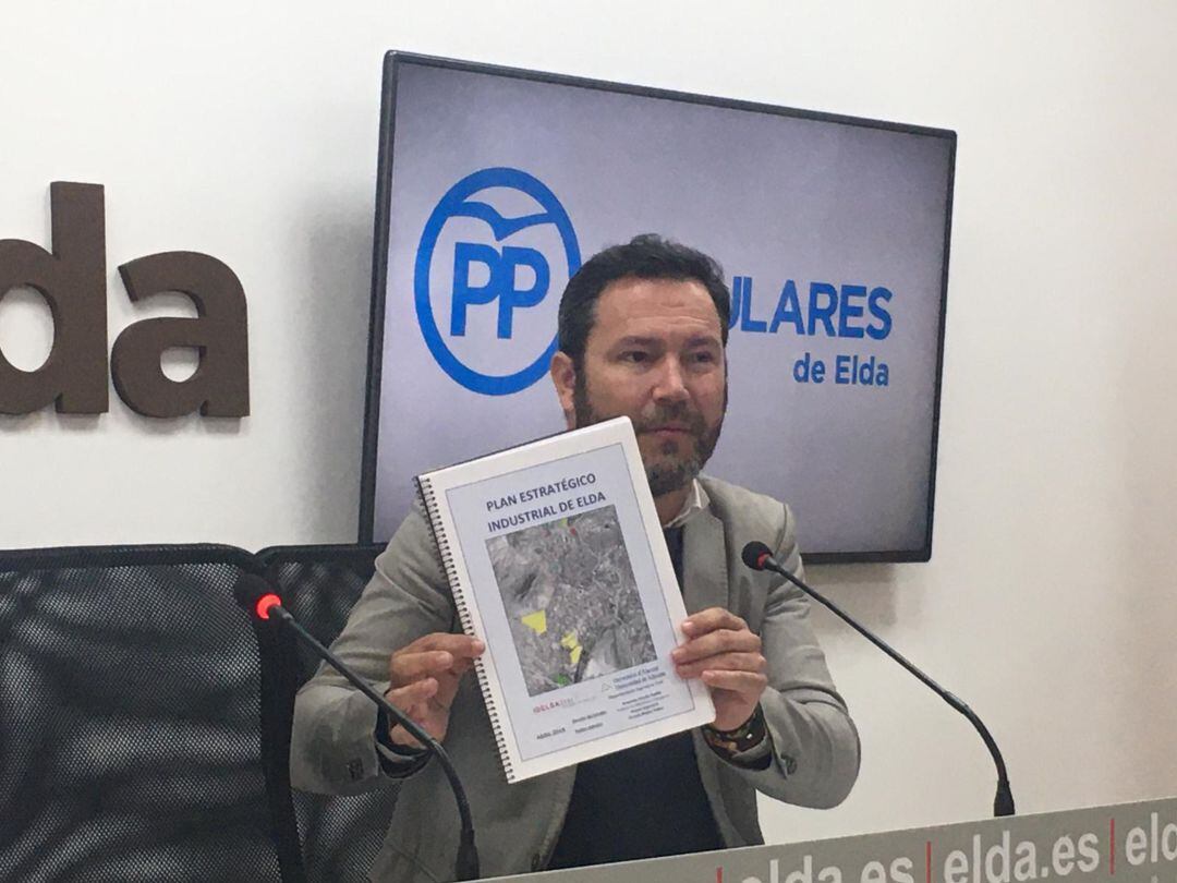 Fran Muñoz, portavoz del PP de Elda