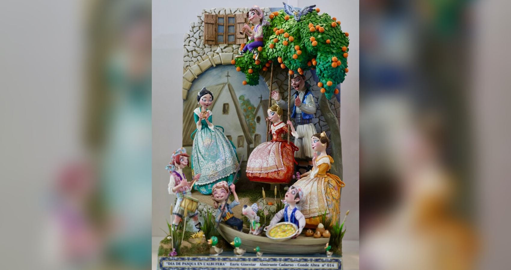 Ninot indultat infantil de las Fallas 2023 es para Almirante Cadarso-Conde Altea