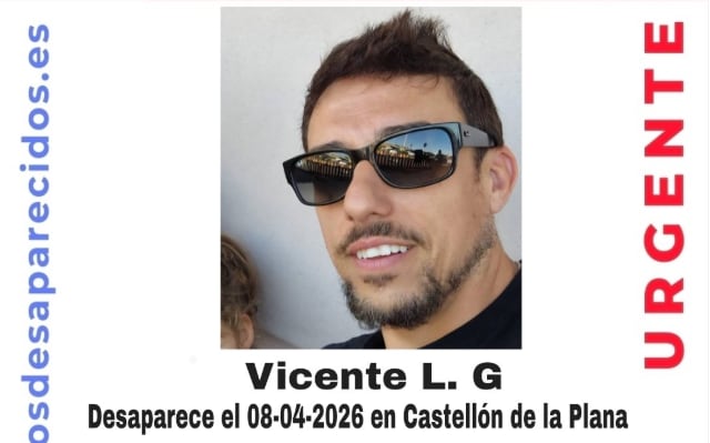 Vicente L..G. está en busca y captura desde el pasado 9 de abril.