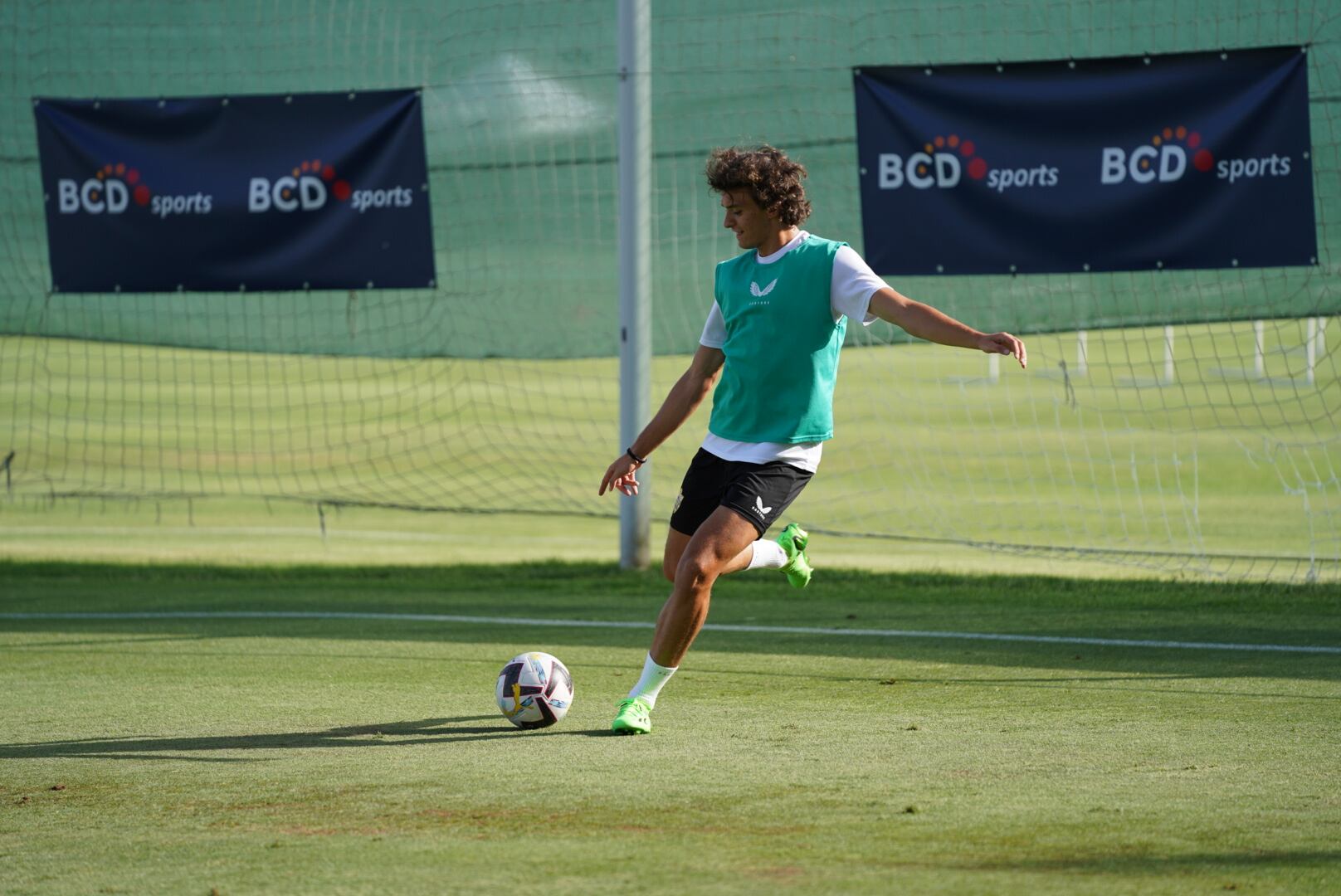 Guedes en el stage de Montecastillo.