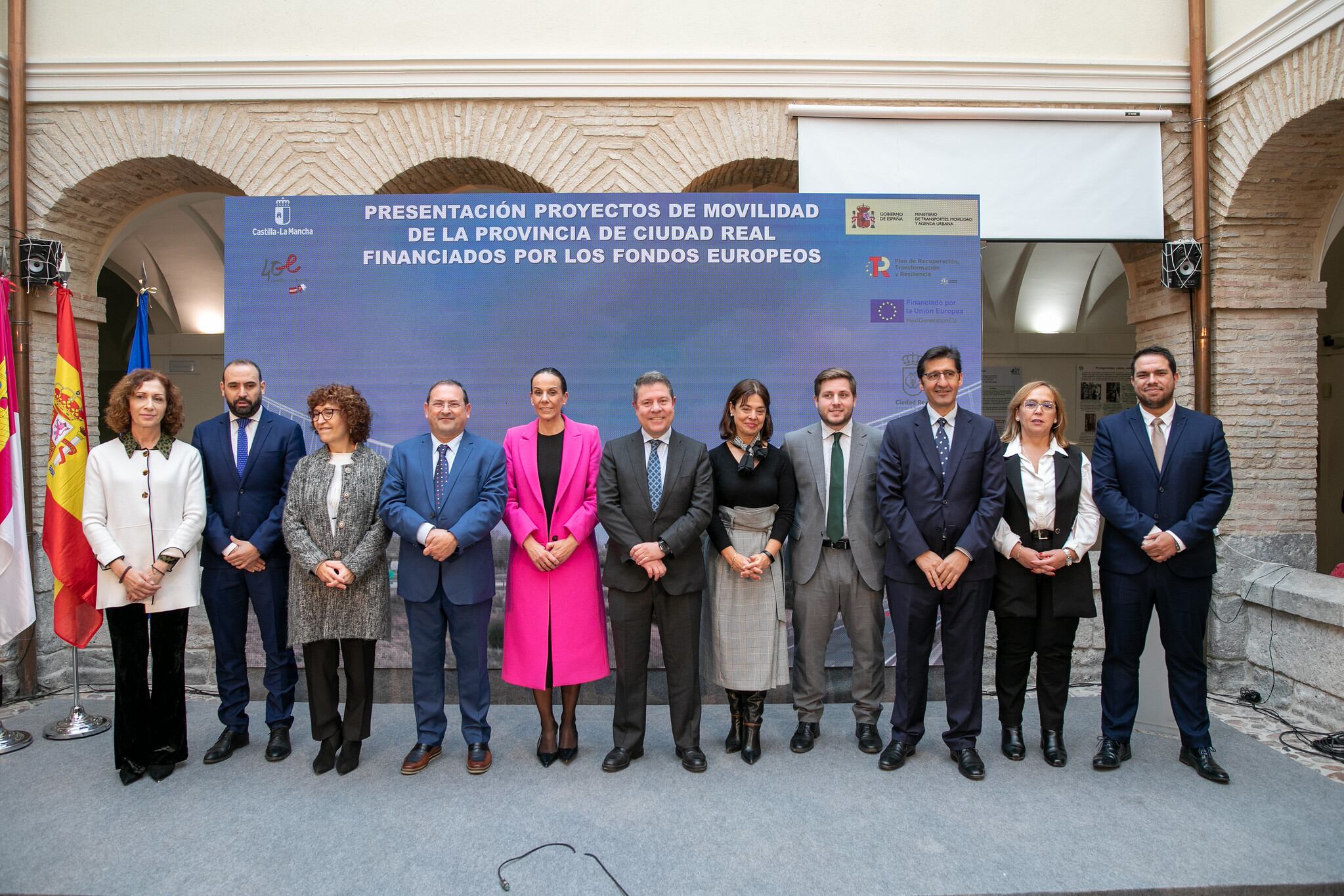 Presentación de los proyectos de movilidad financiados por los Fondos Europeos en la provincia de Ciudad Real