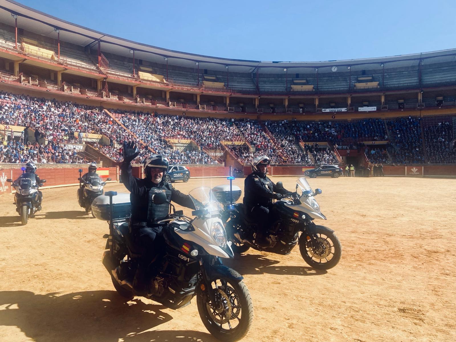 Exhibición de la Policía Nacional en Córdoba