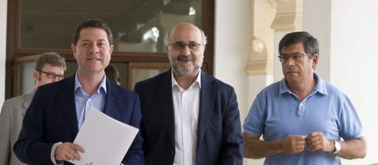 Jaiver Nicolás, delegado provincial en Toledo, a la derecha