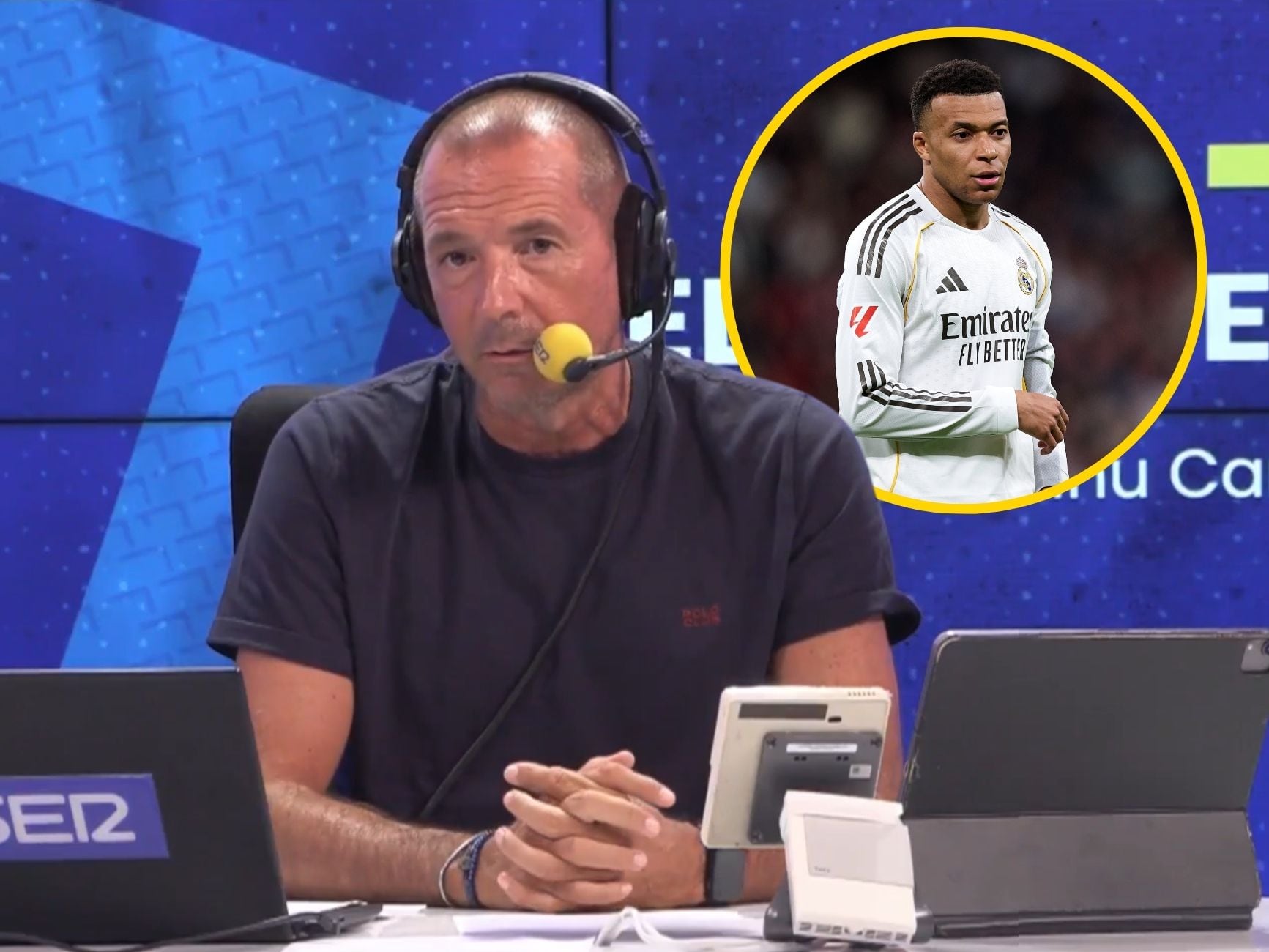 Manu Carreño, sobre la lesión de Mbappé