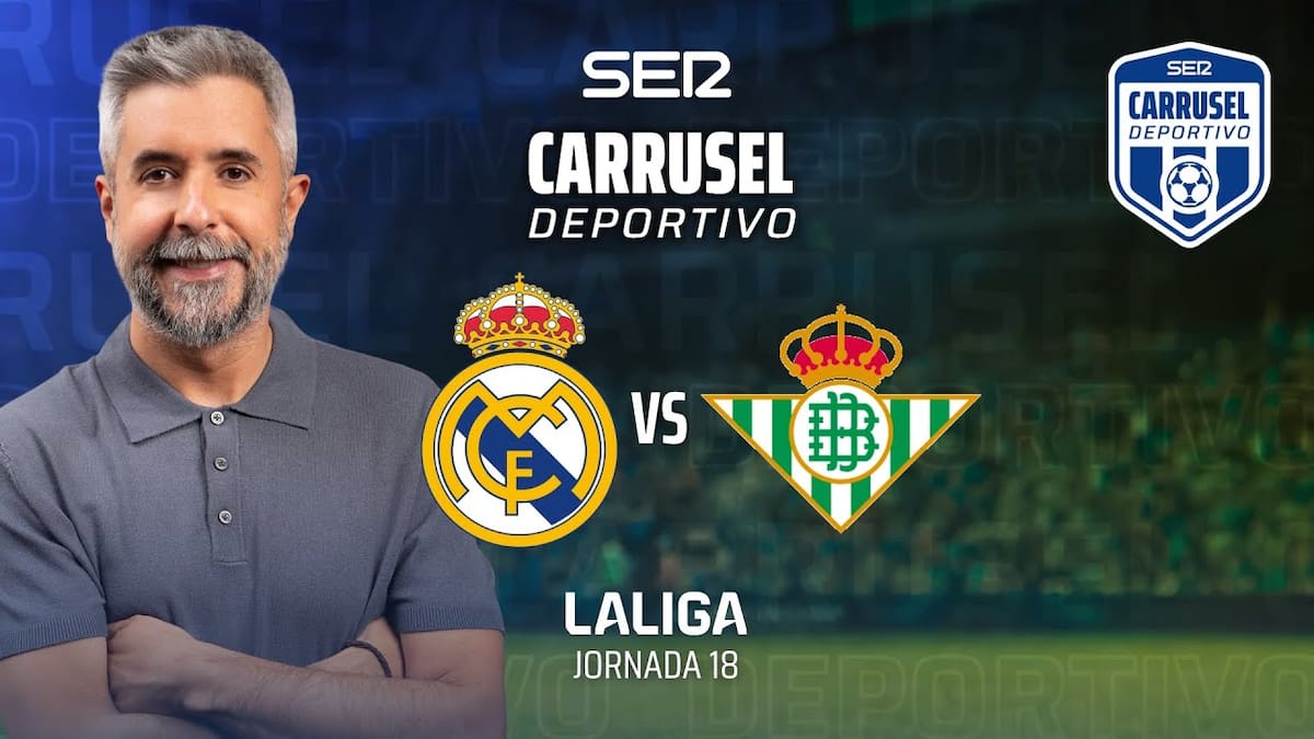 Real Madrid - Real Betis, en directo: el partido de la jornada 18 de LaLiga, en vivo