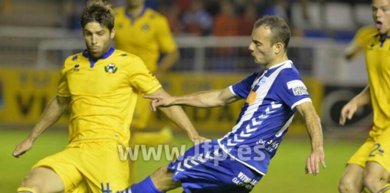 Juli volvió a reencontrarse con el Alcorcón.