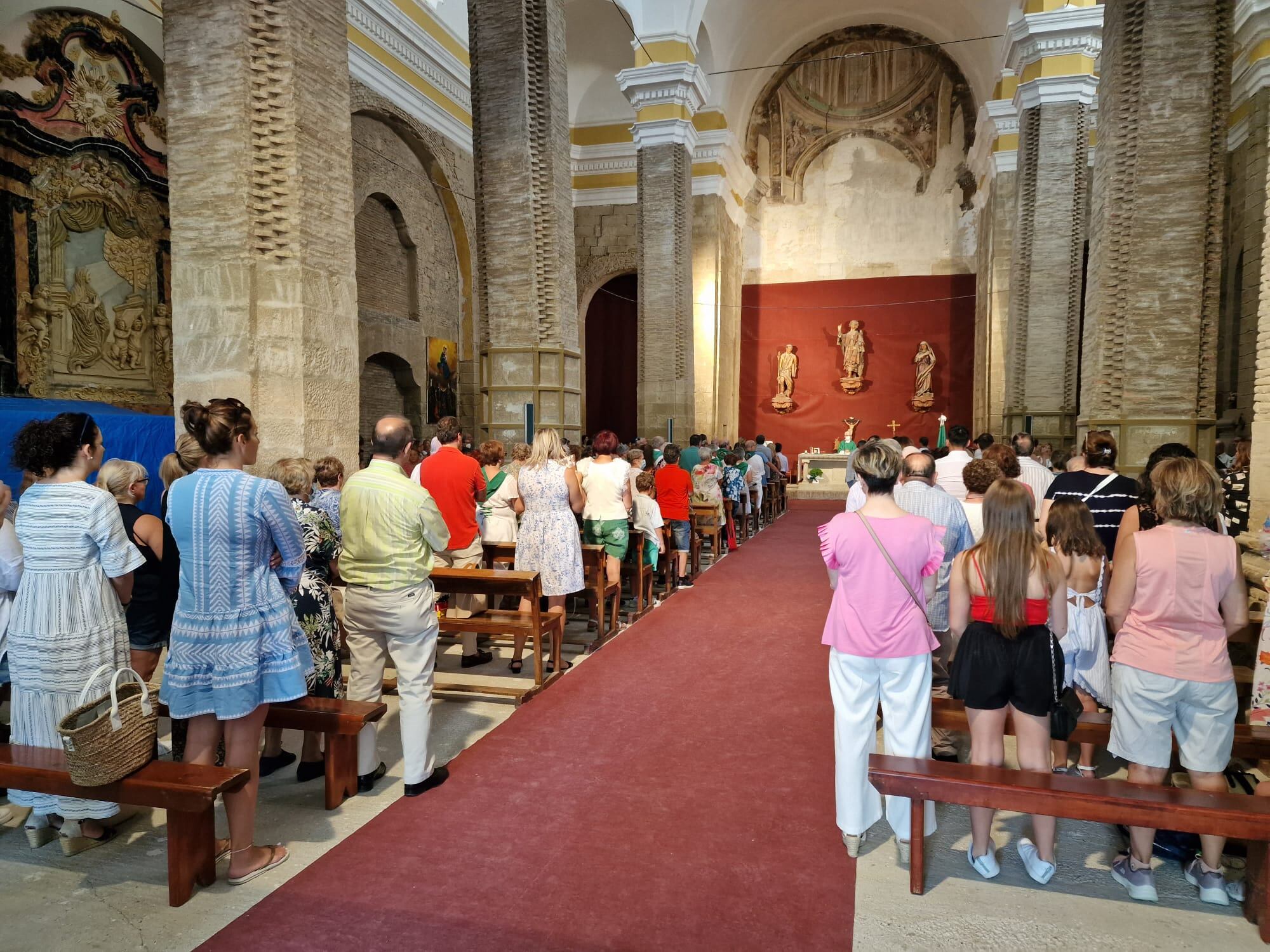 El homenaje a la cuna de San Lorenzo en Huesca tiene lugar en la matinal del domingo en la ermita de Loreto