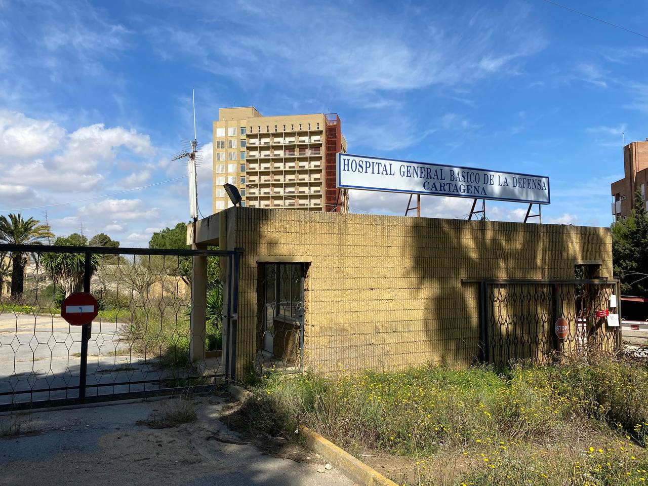 Fotografía de archivo del Hospital Naval