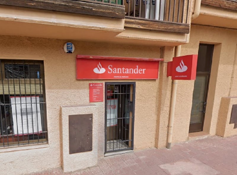 Oficina del Banco Santander en San Cristóbal de Segovia