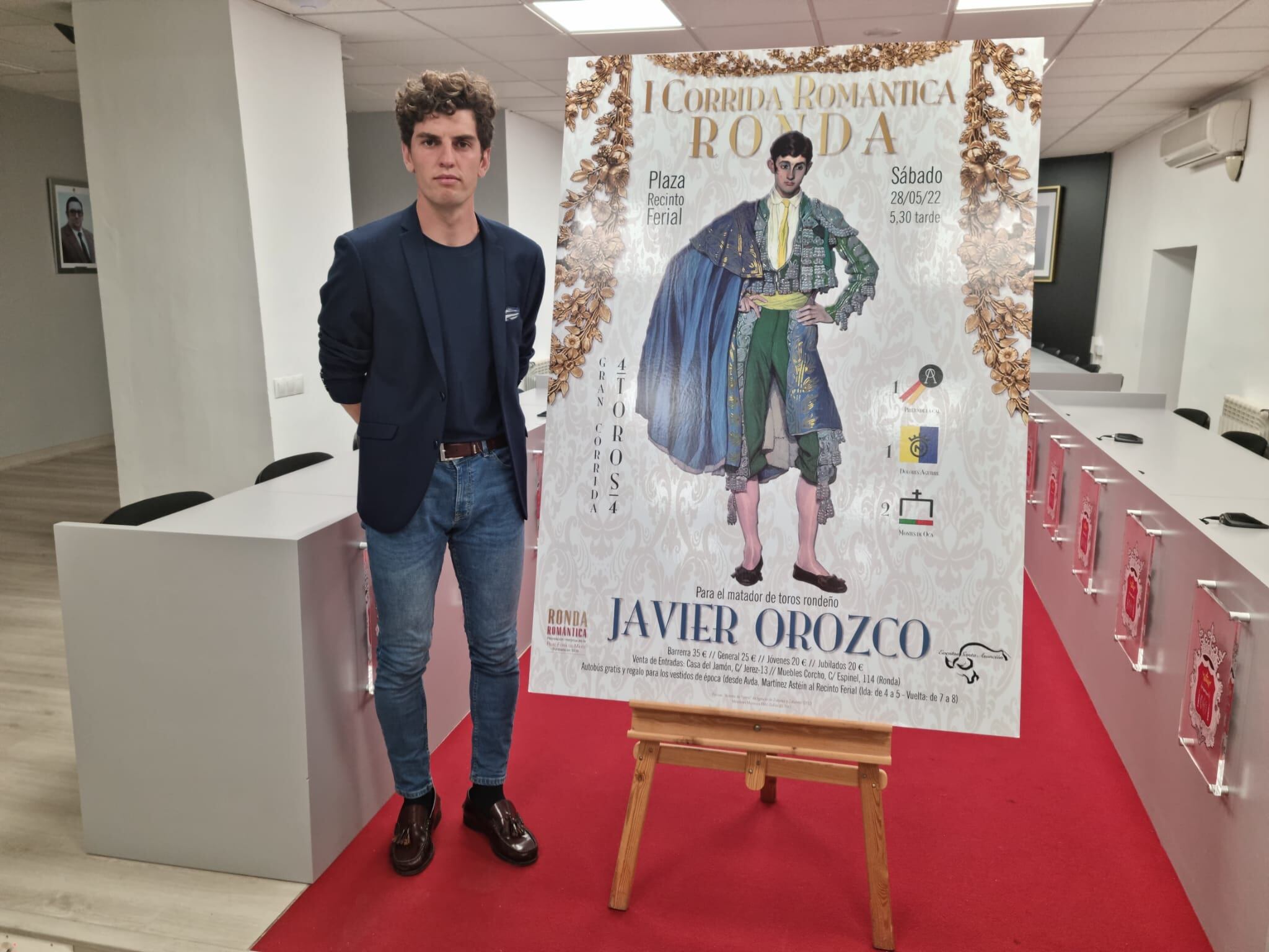 Orozco tomó la alternativa el pasado 12 de septiembre en Antequera