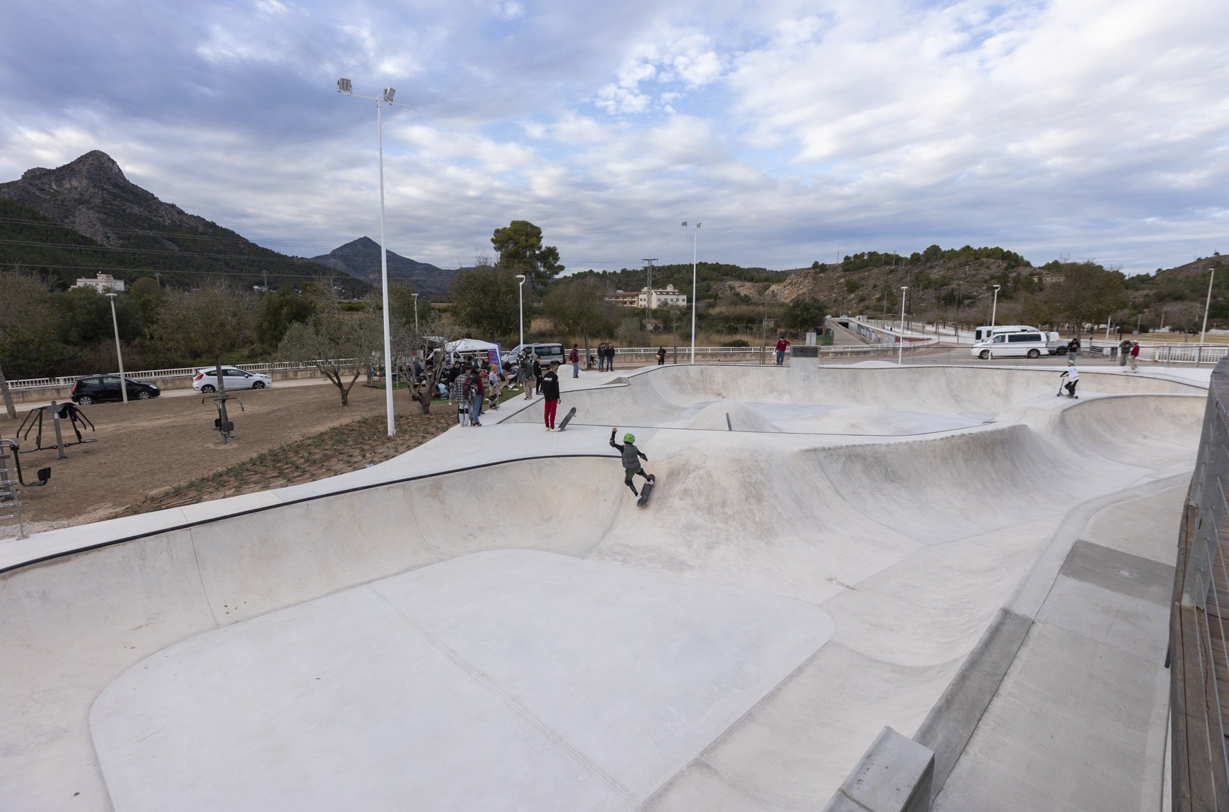 Nuevo skate park de Gandia.