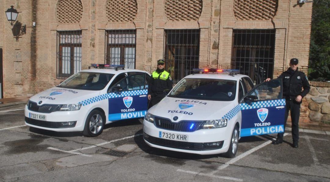 Agentes de la policía local de Toledo