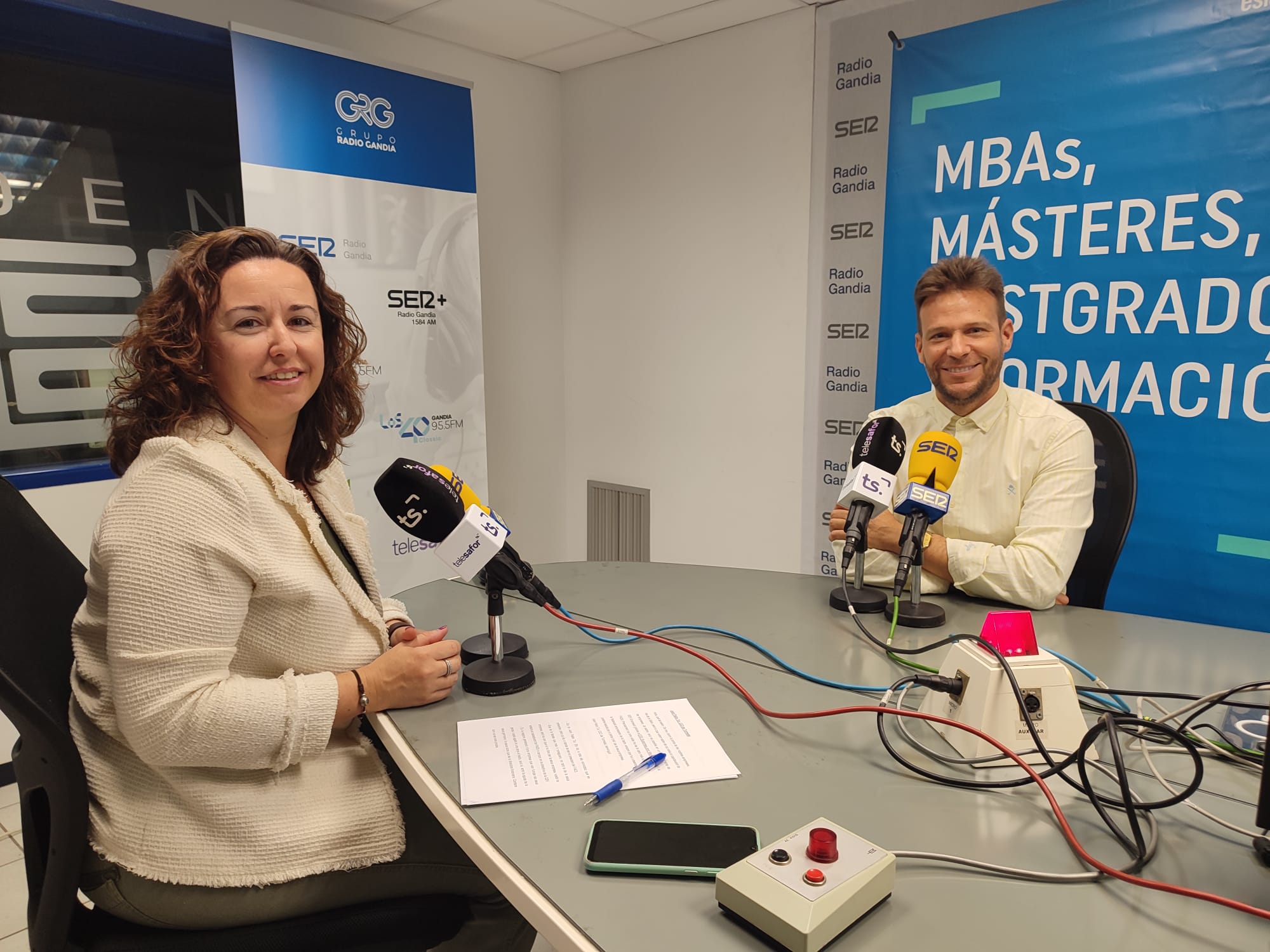 Juan Pablo Tur, durante la grabación del programa SER Empresari@.