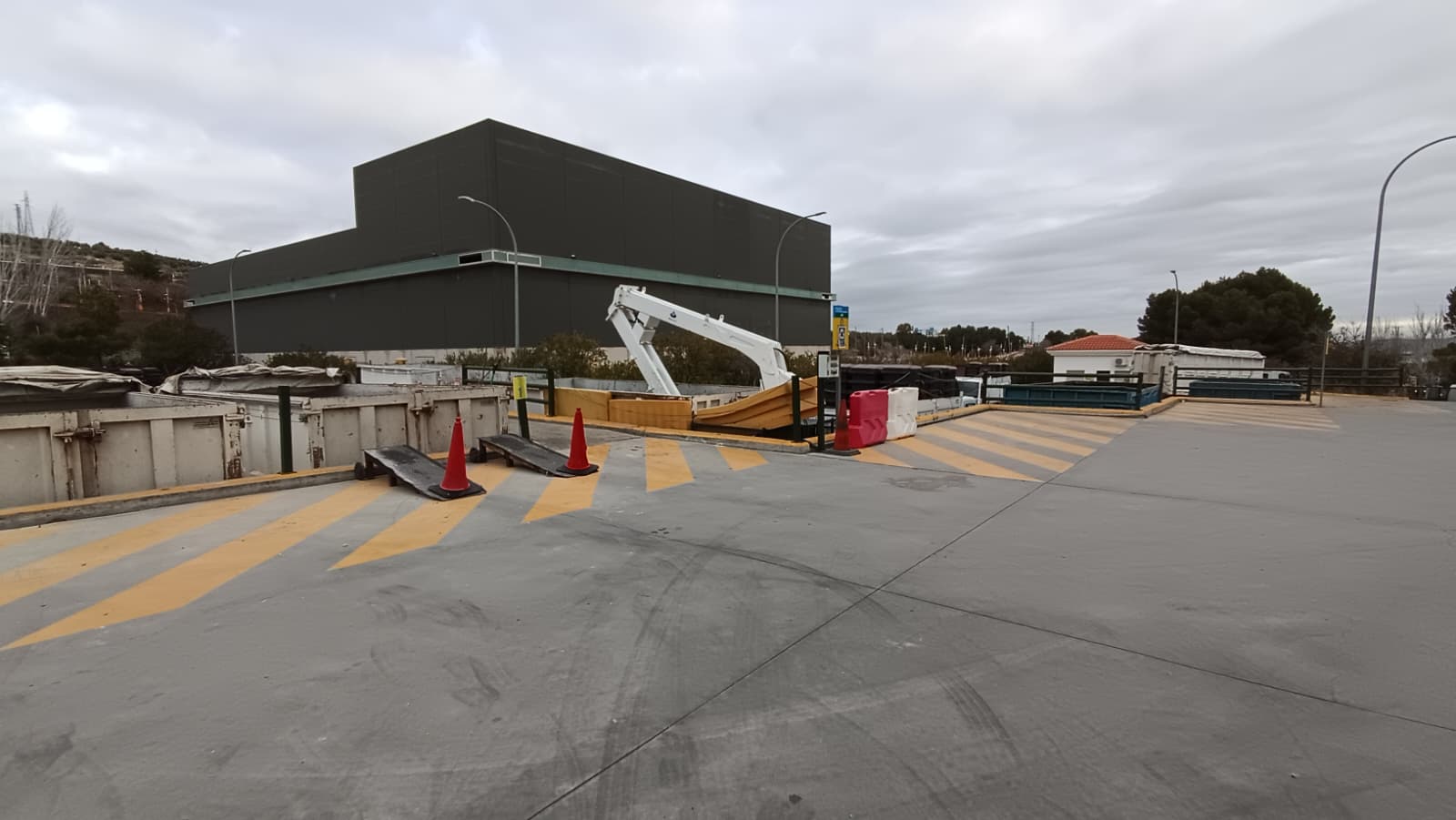 Instalaciones del Punto Limpio de Jaén en el recinto ferial.