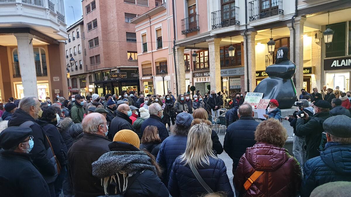 Palencia clama contra la guerra