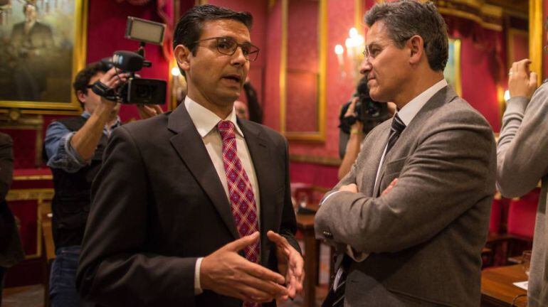 Paco Cuenca (i) y Luis Salvador.