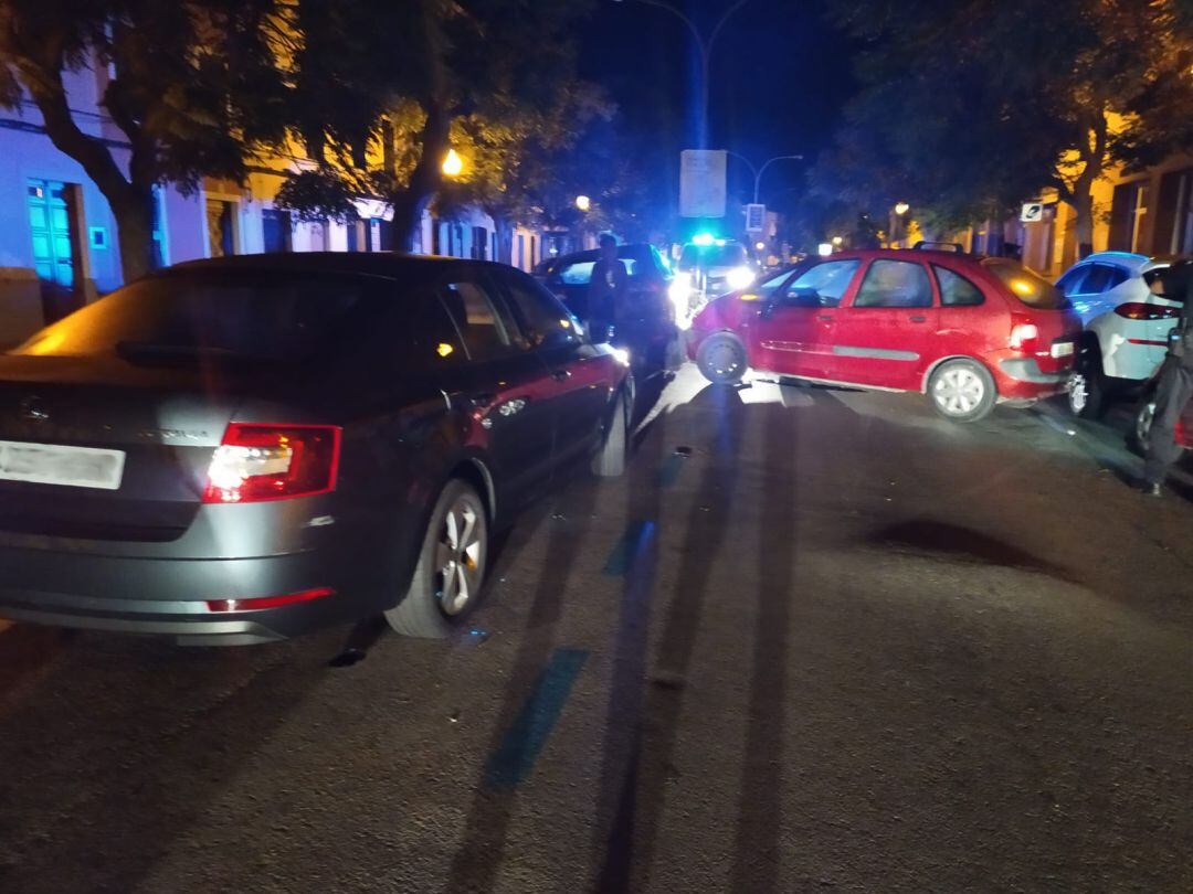 L'accident va ser molt aparatós però no va ferir ningú.