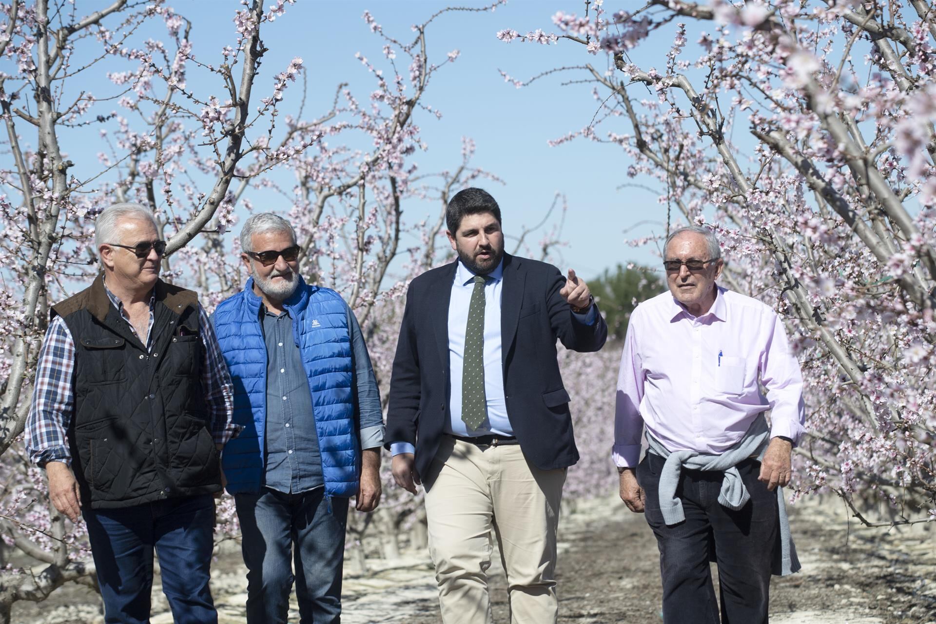 López Miras en la floración de Cieza