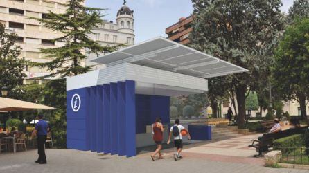 Recreación de la futura Oficina de Turismo