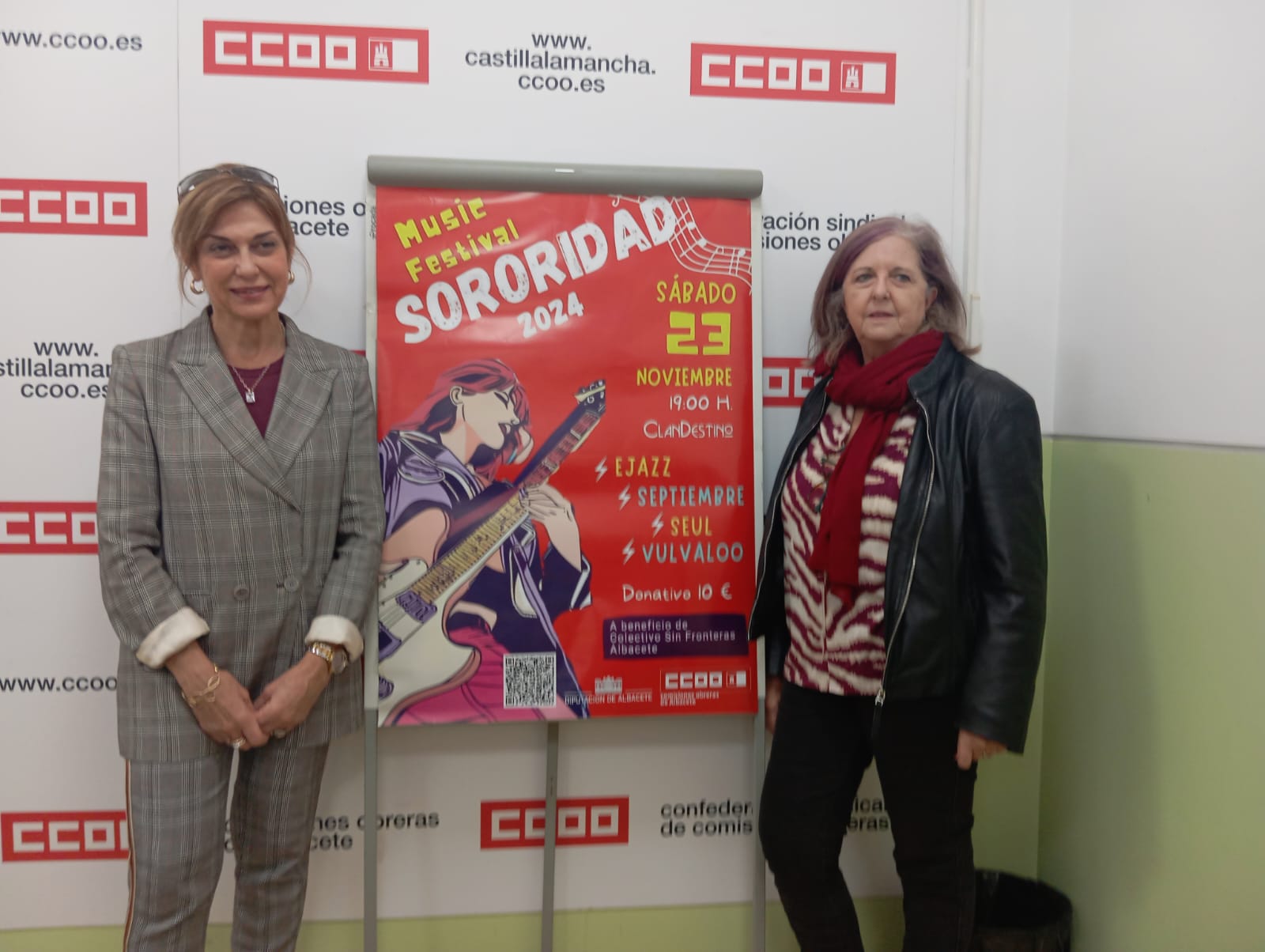 Presentación del Festival Sororidad en Albacete