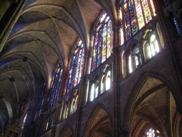 Interior de la catedral de León