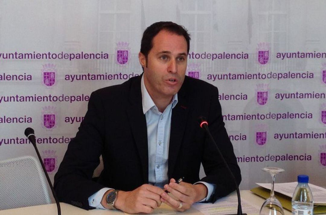 Sergio Lozano, concejal de Hacienda del Ayuntamiento de Palencia